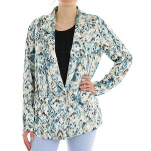GIACCA OPTICAL MOLLY BRACKEN AZZURRO